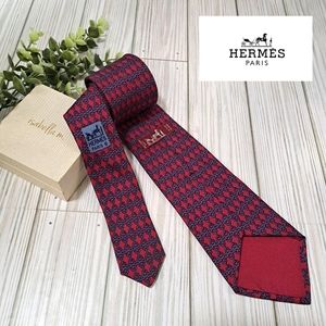 ‼️ Authentic HERMES New Standard Neck Tie for Men • 3.25in Wide